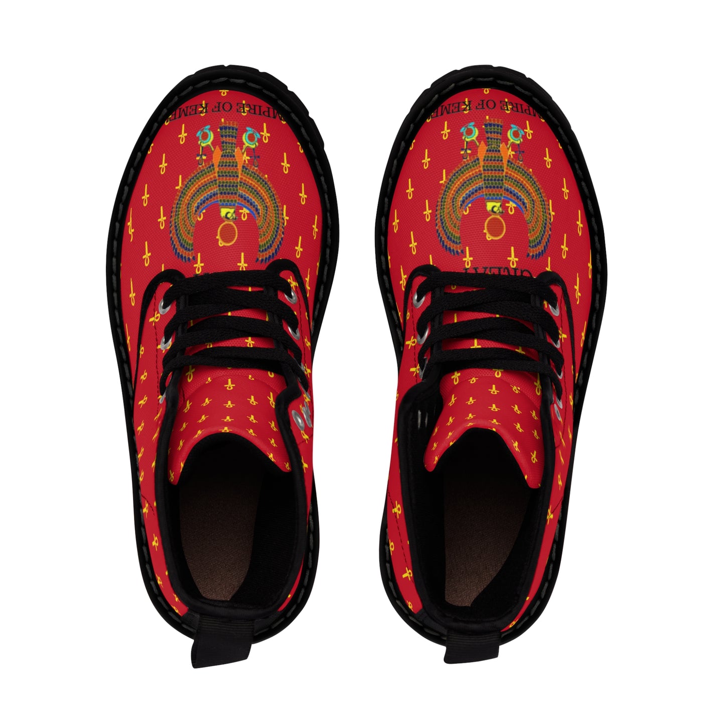 Bottes en toile pour femme – Marque Great Empire of Kemet | Style audacieux, confort et héritage