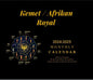 Kemet Afrikan Royal Monthly Calendar 2024-25