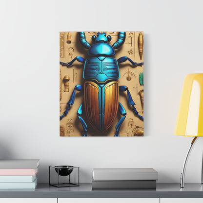 Scarab Beetle Canvas