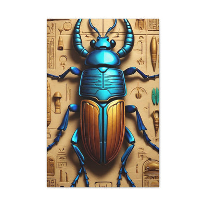 Scarab Beetle Canvas