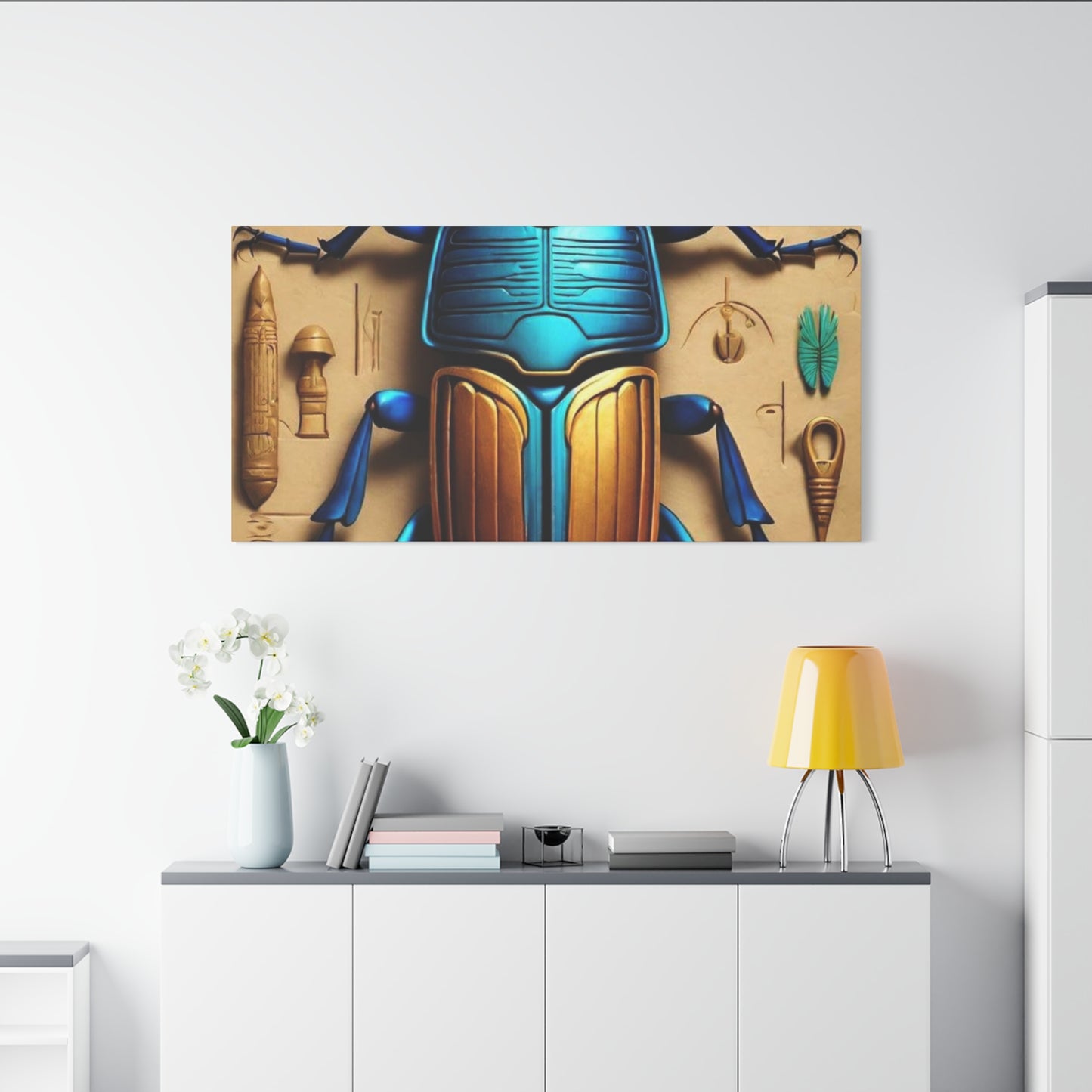 Scarab Beetle Canvas