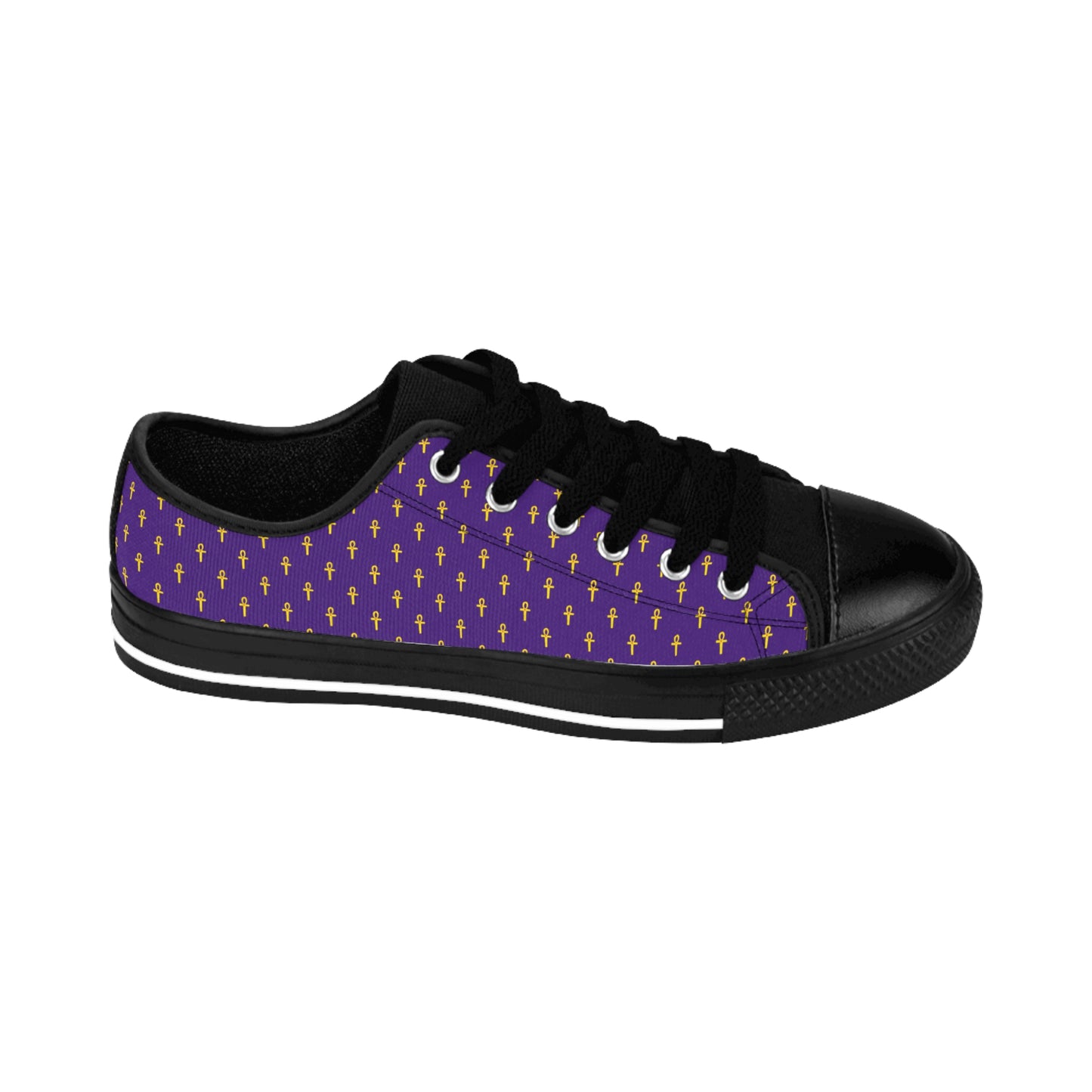 Purple Men's Sneakers - Great Empire of Kemet Branded