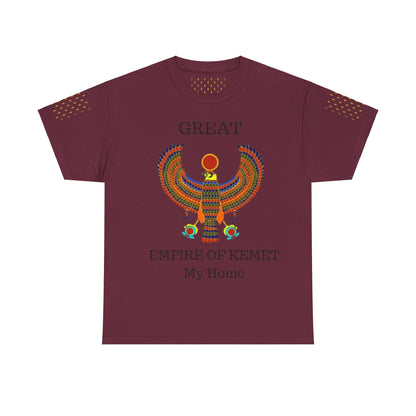 Unisex Heavy Cotton Tee - Great Empire of Kemet Branded | Style, Comfort, and Heritage