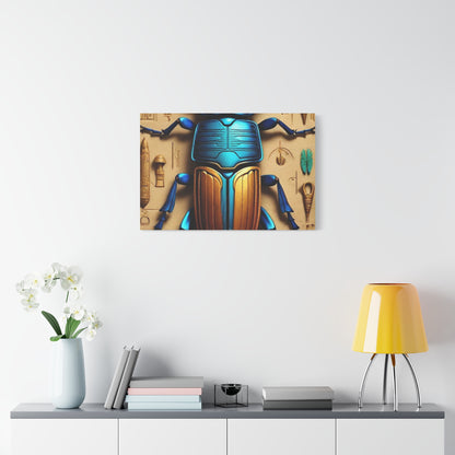 Scarab Beetle Canvas