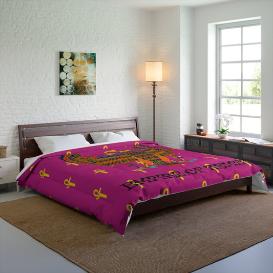 Comforter - Great Empire of Kemet Branded | Bold Style, Comfort, and Heritage