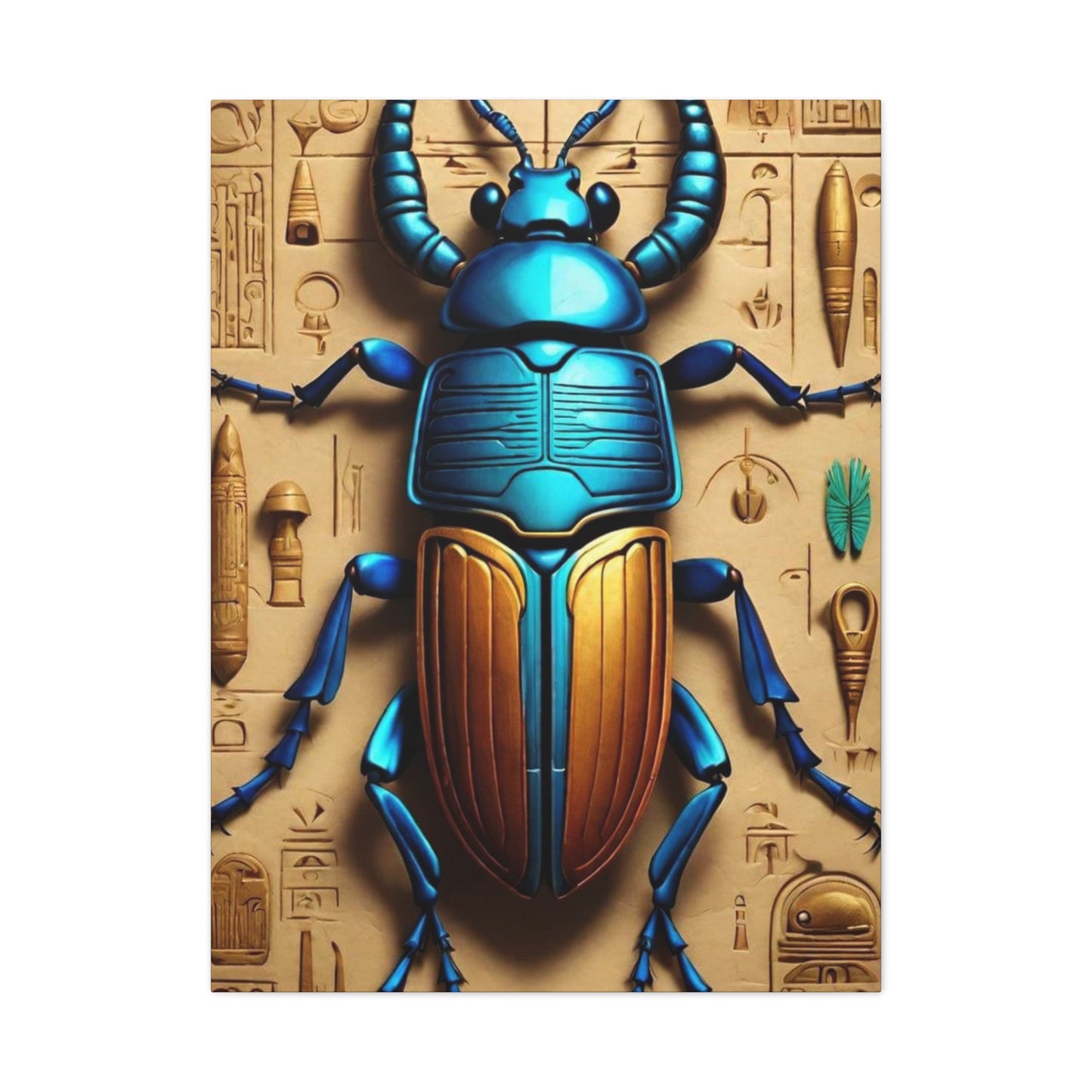 Scarab Beetle Canvas