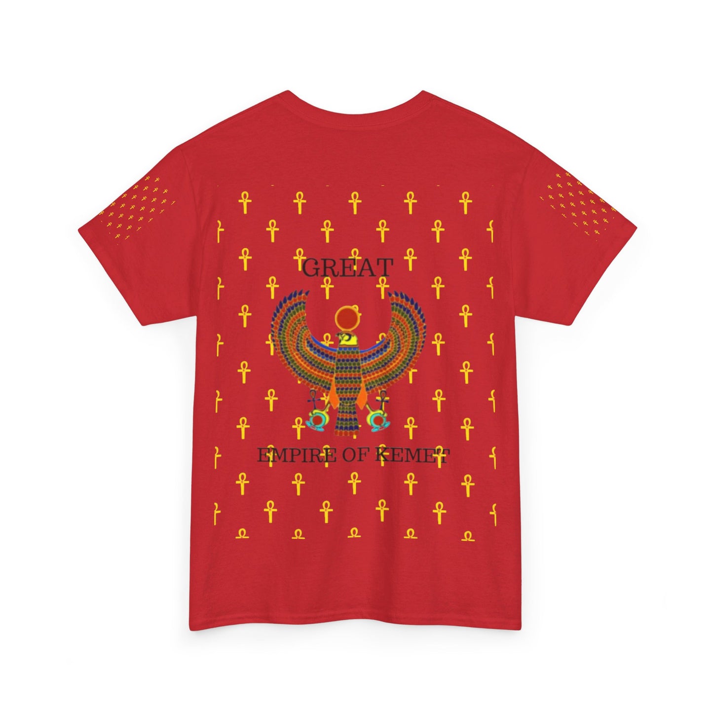 Unisex Heavy Cotton Tee - Great Empire of Kemet Branded | Style, Comfort, and Heritage