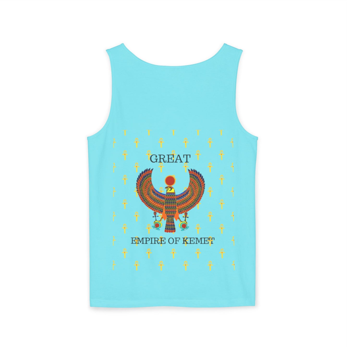 Official Unisex Garment-Dyed Tank Top  - Great Empire of Kemet Branded | Bold Style, Comfort, and Heritage