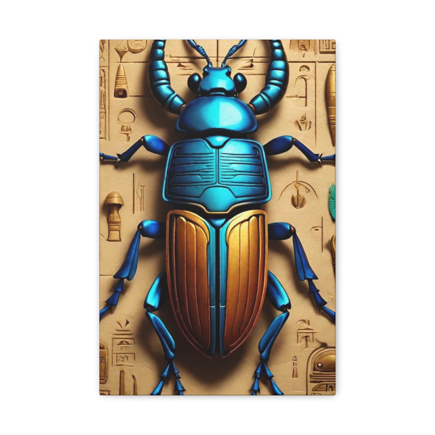 Scarab Beetle Canvas