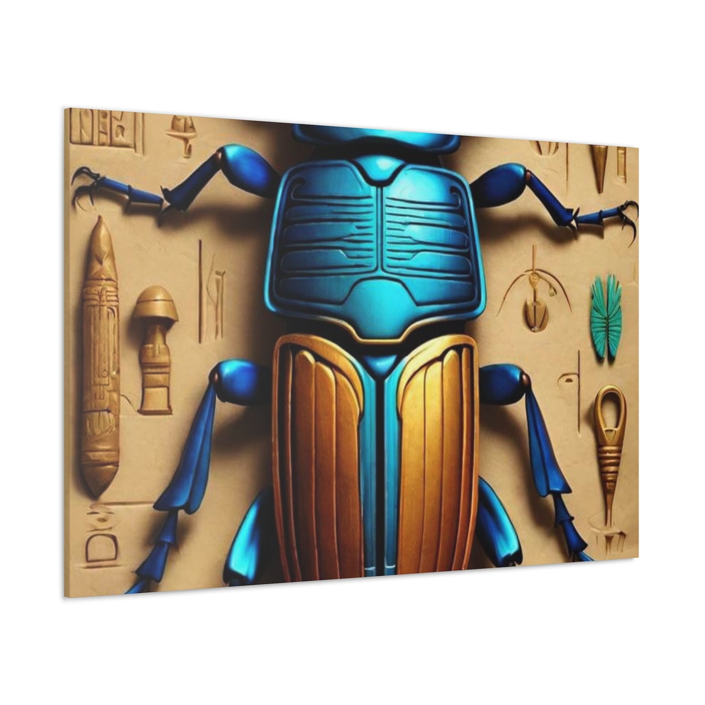 Scarab Beetle Canvas