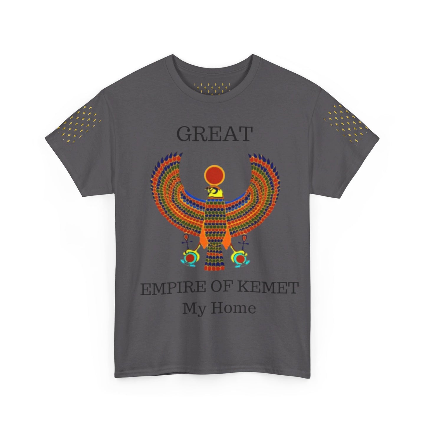 Unisex Heavy Cotton Tee - Great Empire of Kemet Branded | Style, Comfort, and Heritage