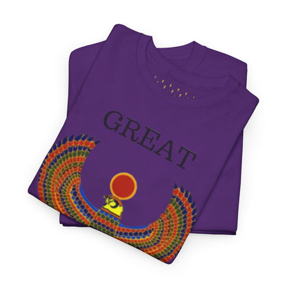 Unisex Heavy Cotton Tee - Great Empire of Kemet Branded | Style, Comfort, and Heritage