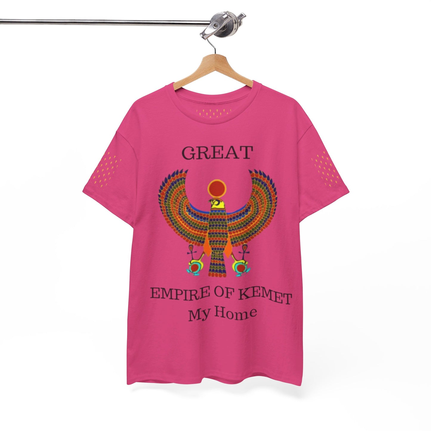 Unisex Heavy Cotton Tee - Great Empire of Kemet Branded | Style, Comfort, and Heritage