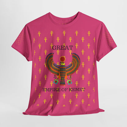 Unisex Heavy Cotton Tee - Great Empire of Kemet Branded | Bold Style, Comfort, and Heritage