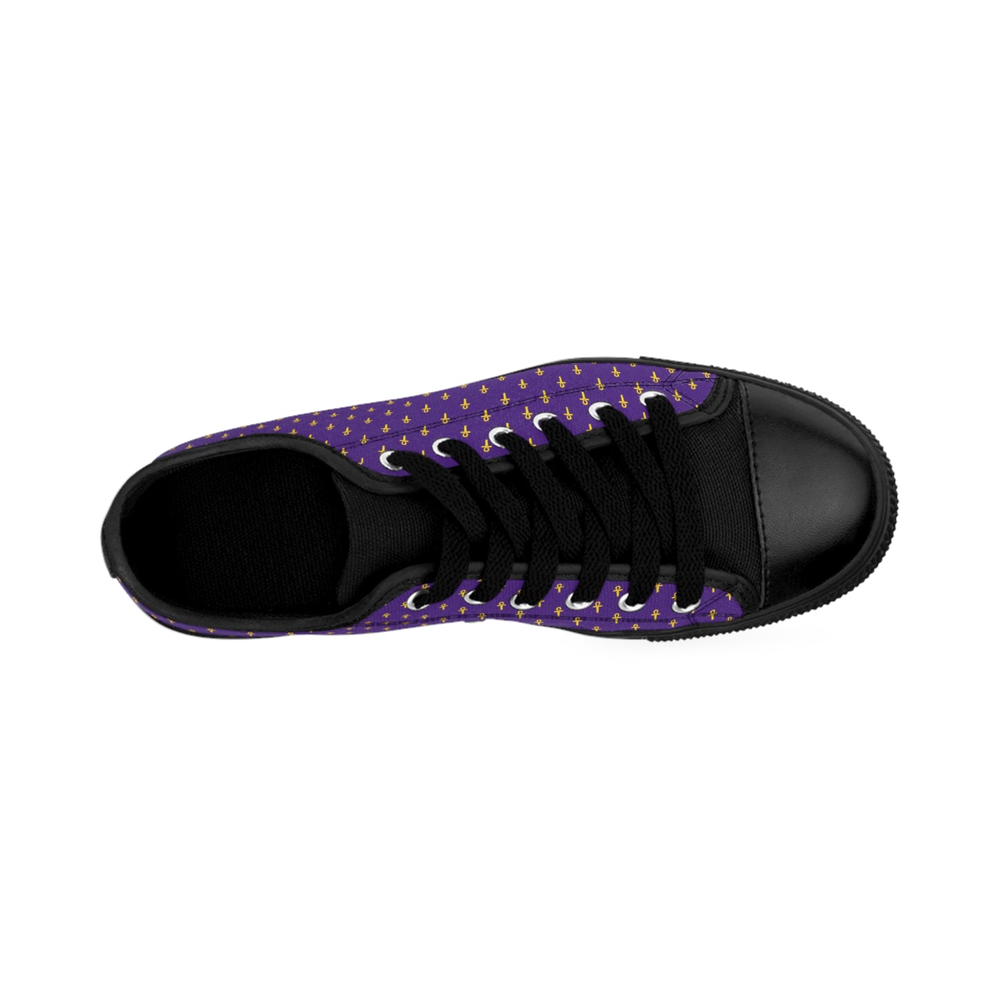 Purple Men's Sneakers - Great Empire of Kemet Branded