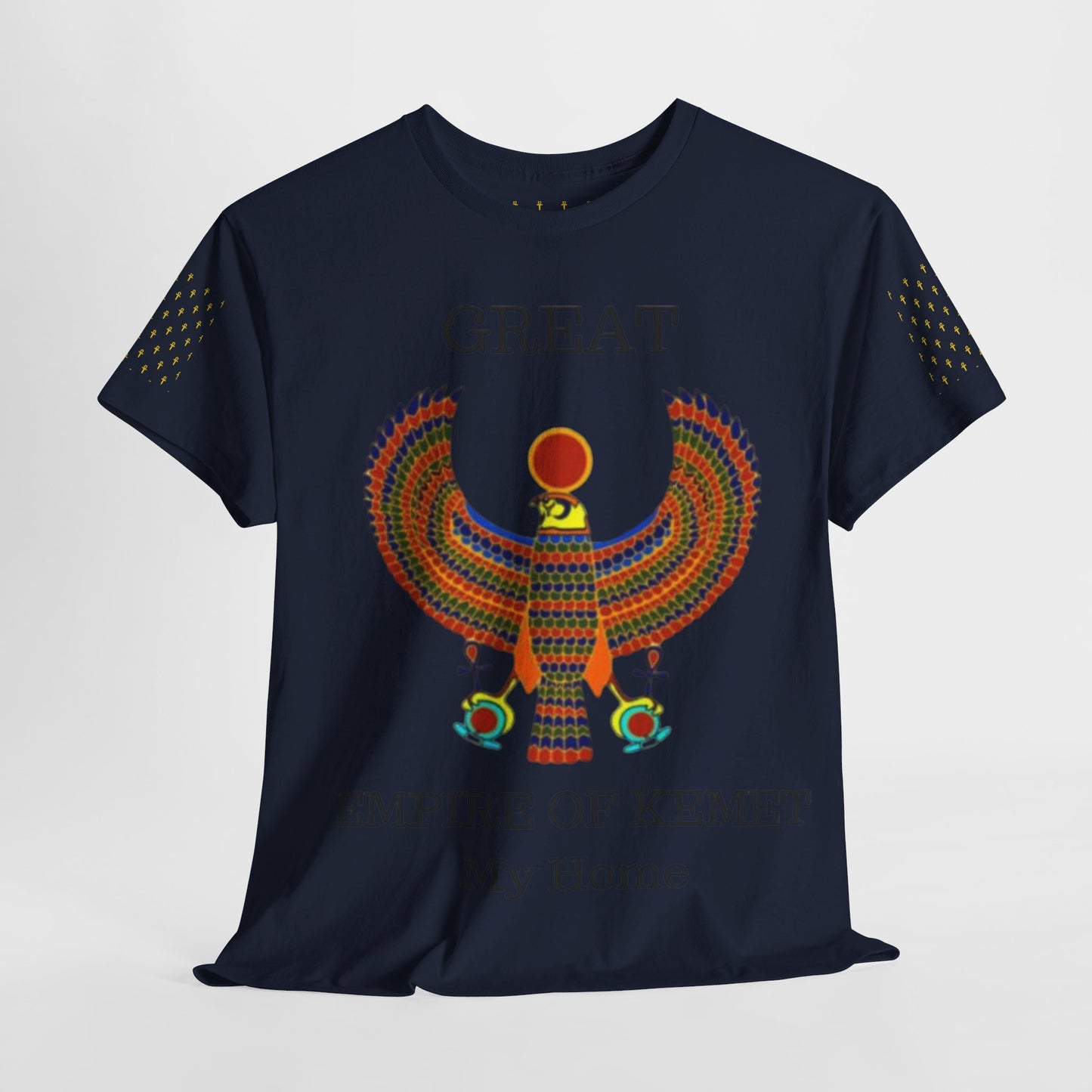 Unisex Heavy Cotton Tee - Great Empire of Kemet Branded | Style, Comfort, and Heritage