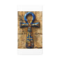 Ankh (Blue) Art Canvas | Symbol of Life and Eternity