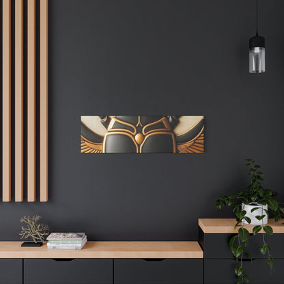 Great Scarab Beetles Canvas