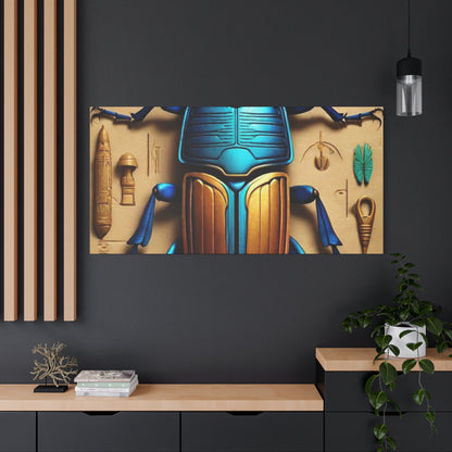 Scarab Beetle Canvas