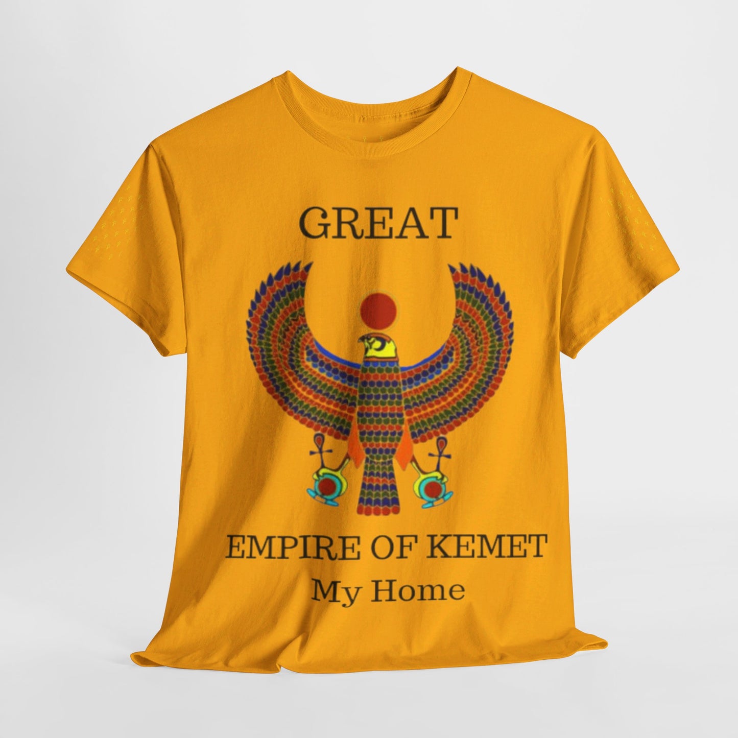 Unisex Heavy Cotton Tee - Great Empire of Kemet Branded | Style, Comfort, and Heritage