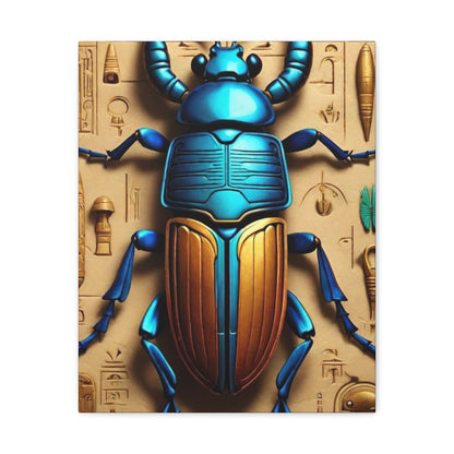 Scarab Beetle Canvas