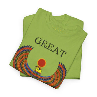 Unisex Heavy Cotton Tee - Great Empire of Kemet Branded | Style, Comfort, and Heritage