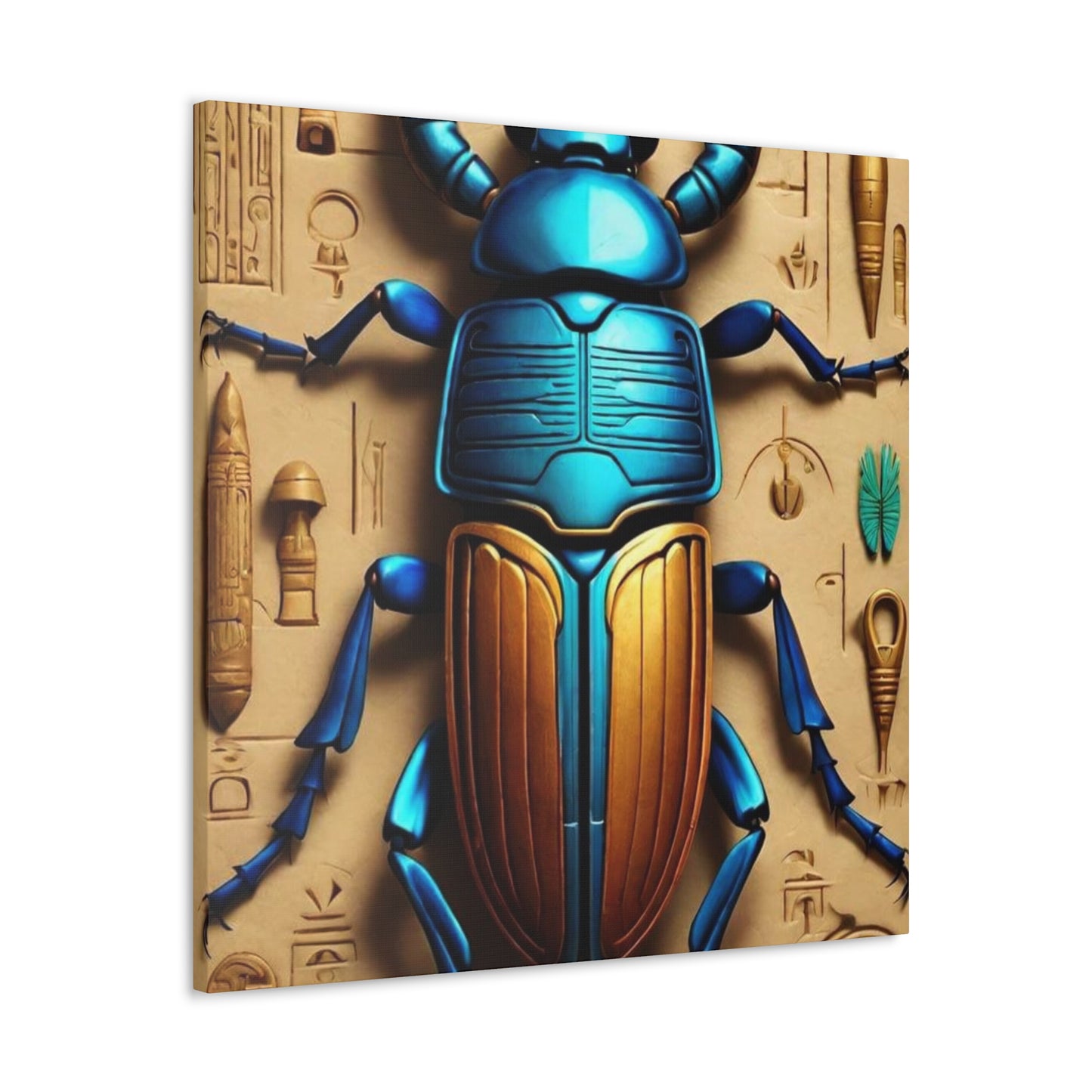 Scarab Beetle Canvas