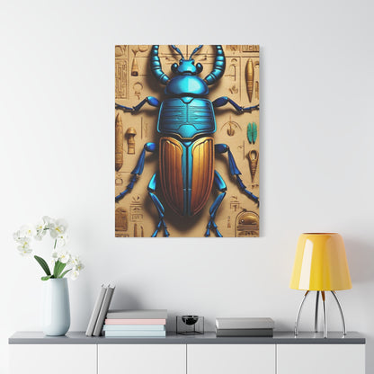 Scarab Beetle Canvas