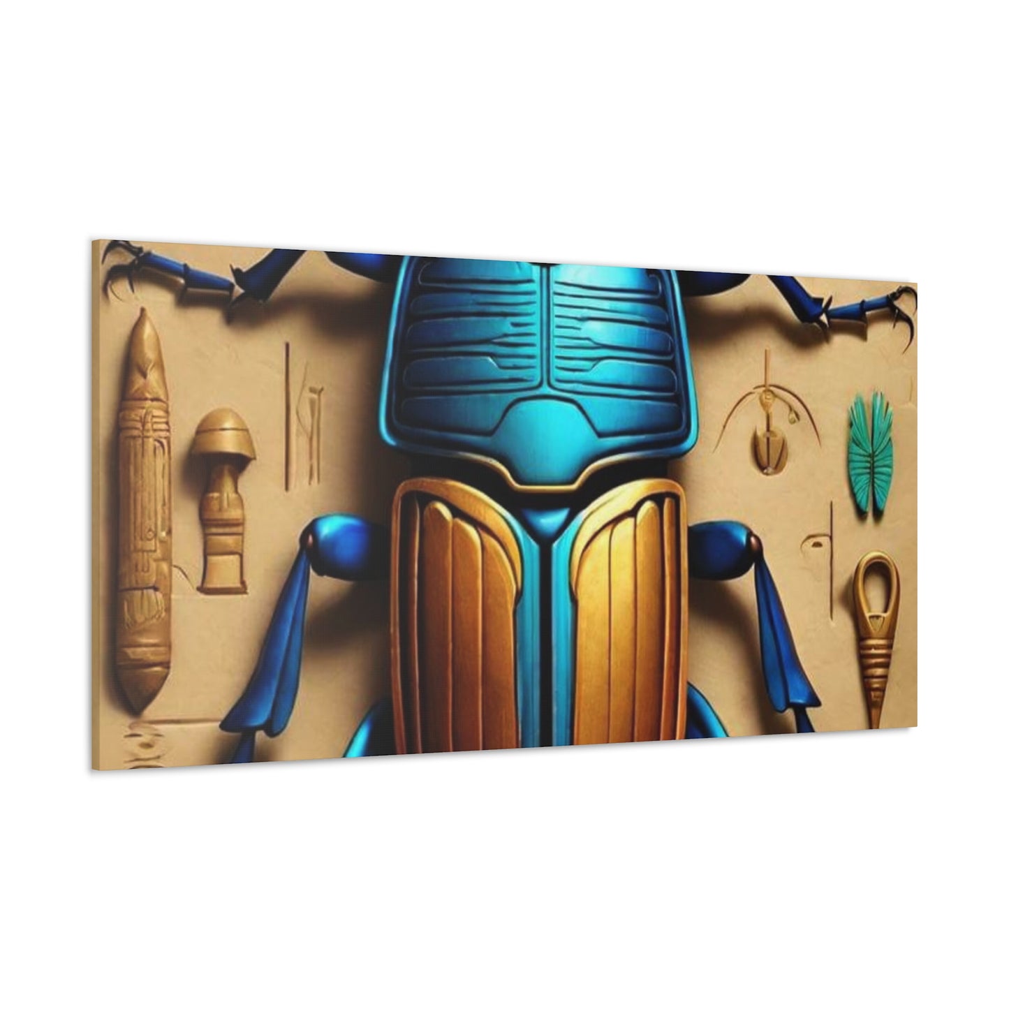 Scarab Beetle Canvas