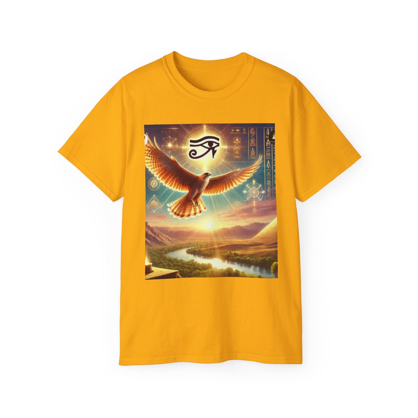 Heru Season | Unisex Ultra Cotton | Zodiac & Falcon Design