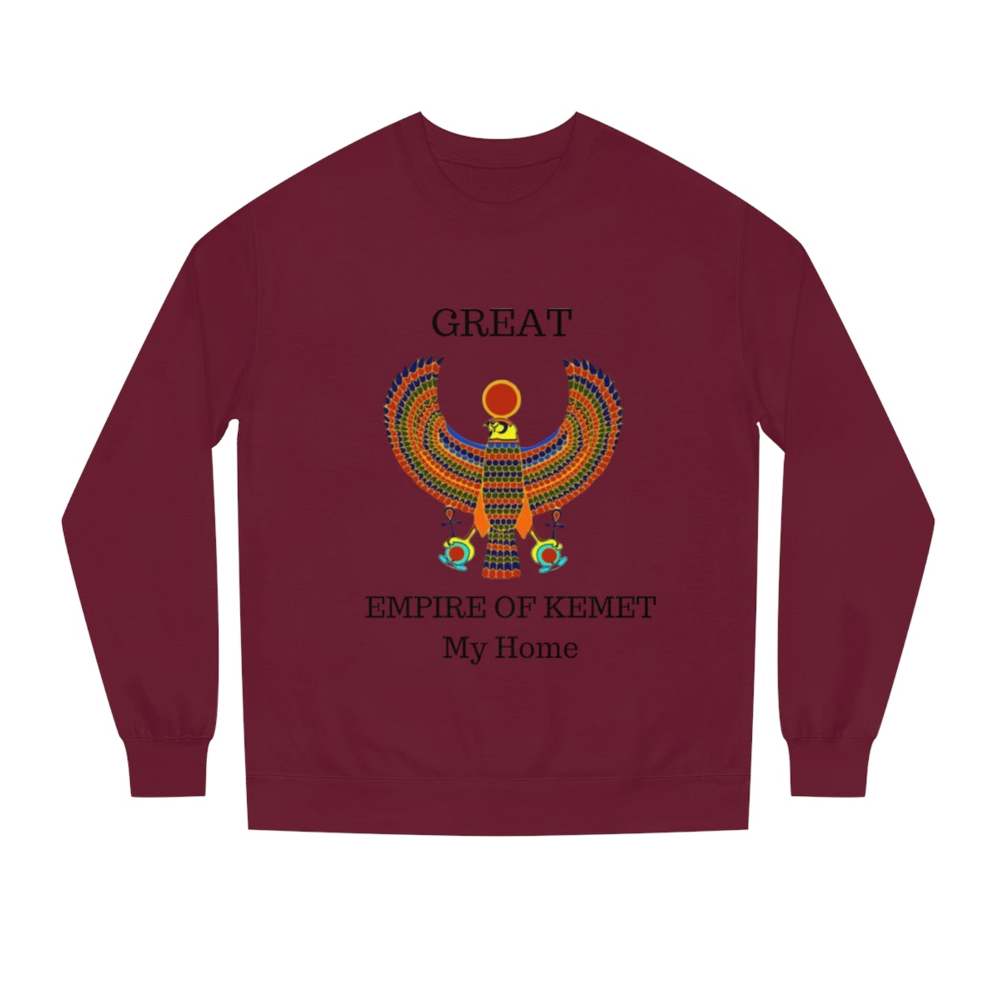 Unisex Crew Neck Sweatshirt - Great Empire of Kemet Branded | Bold Style, Comfort, and Heritage