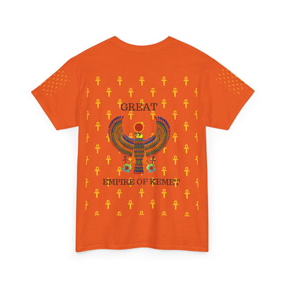 Unisex Heavy Cotton Tee - Great Empire of Kemet Branded | Style, Comfort, and Heritage