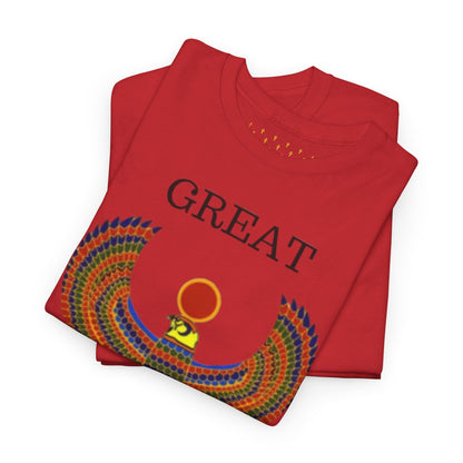 Unisex Heavy Cotton Tee - Great Empire of Kemet Branded | Style, Comfort, and Heritage