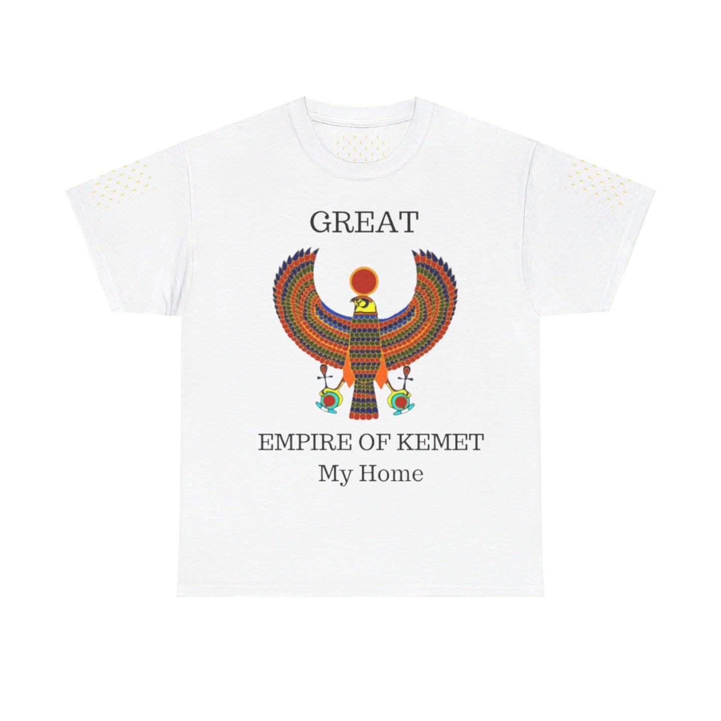 Unisex Heavy Cotton Tee - Great Empire of Kemet Branded | Style, Comfort, and Heritage