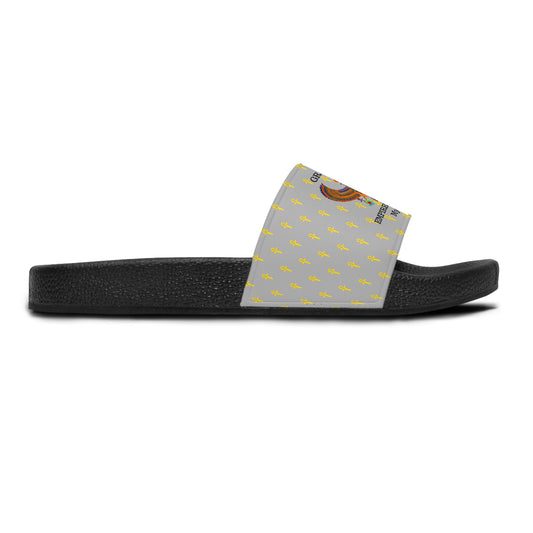 Women's Slide Sandals- Great Empire of Kemet Branded | Bold Style, Comfort, and Heritage