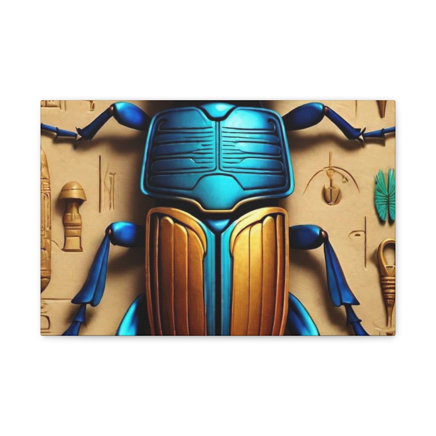 Scarab Beetle Canvas