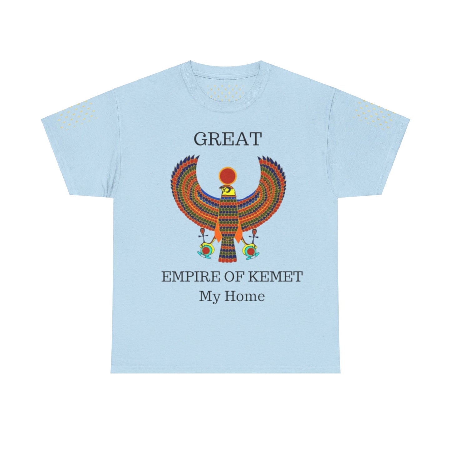 Unisex Heavy Cotton Tee - Great Empire of Kemet Branded | Style, Comfort, and Heritage