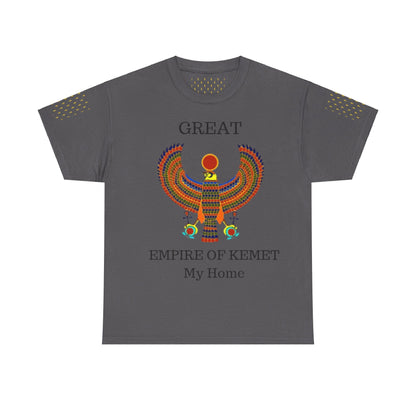 Unisex Heavy Cotton Tee - Great Empire of Kemet Branded | Style, Comfort, and Heritage