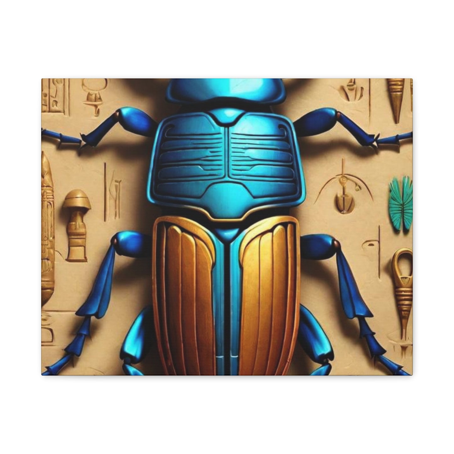 Scarab Beetle Canvas