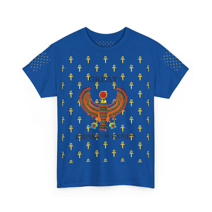 Unisex Heavy Cotton Tee - Great Empire of Kemet Branded | Bold Style, Comfort, and Heritage