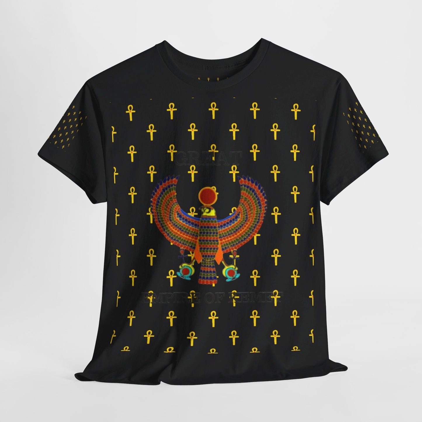 Unisex Heavy Cotton Tee - Great Empire of Kemet Branded | Bold Style, Comfort, and Heritage