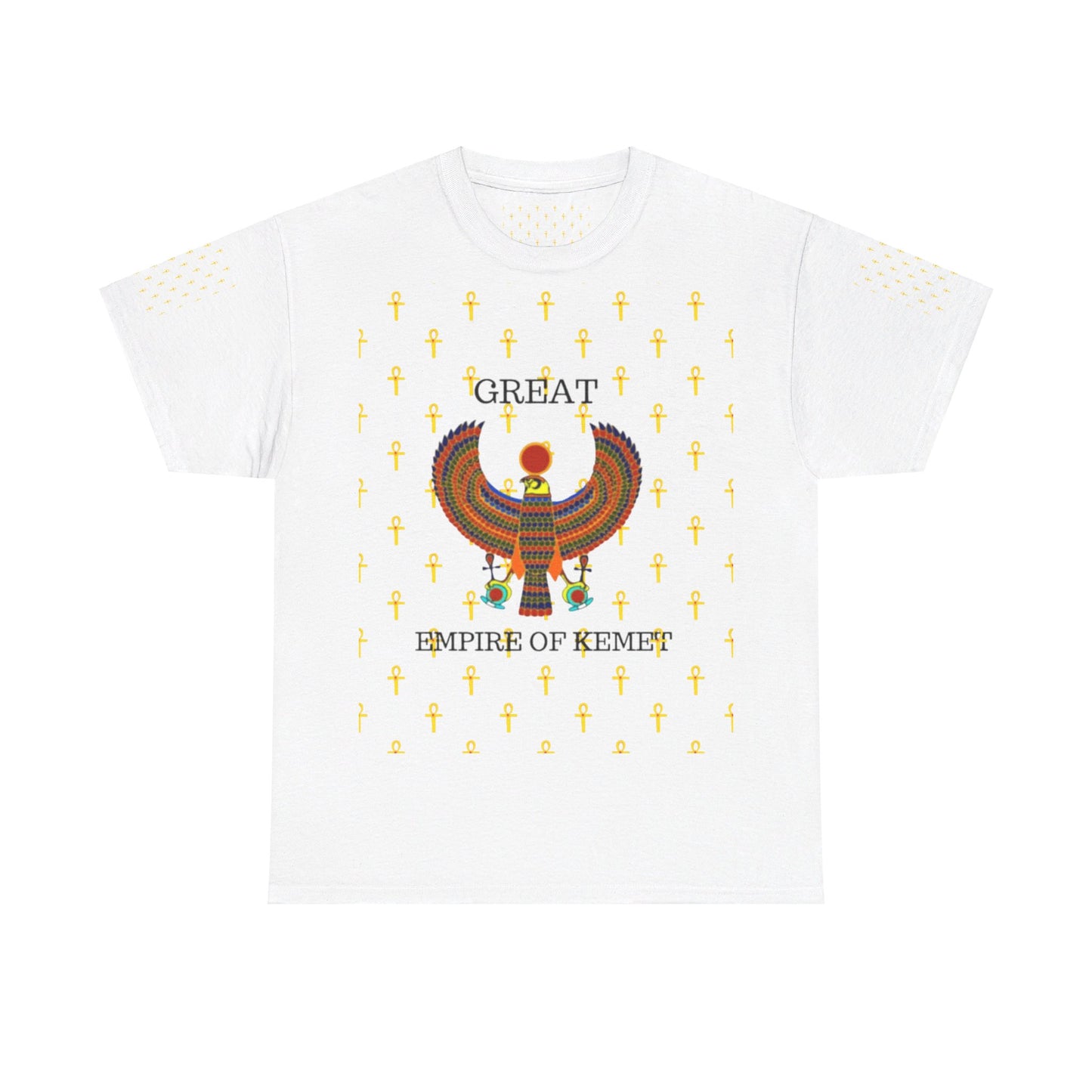 Unisex Heavy Cotton Tee - Great Empire of Kemet Branded | Bold Style, Comfort, and Heritage