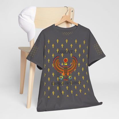 Unisex Heavy Cotton Tee - Great Empire of Kemet Branded | Bold Style, Comfort, and Heritage