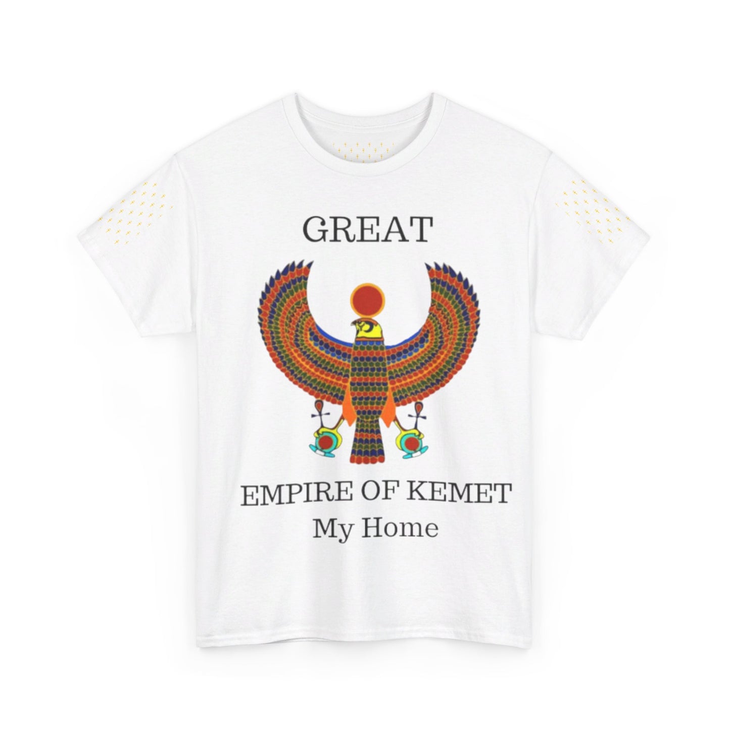 Unisex Heavy Cotton Tee - Great Empire of Kemet Branded | Style, Comfort, and Heritage