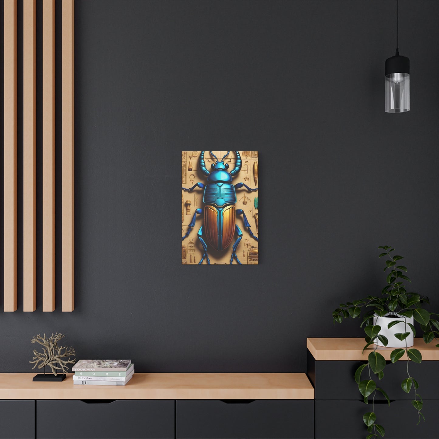 Scarab Beetle Canvas