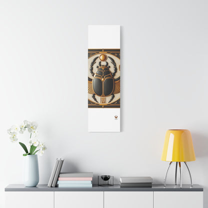 Great Scarab Beetles Canvas