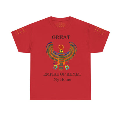 Unisex Heavy Cotton Tee - Great Empire of Kemet Branded | Style, Comfort, and Heritage