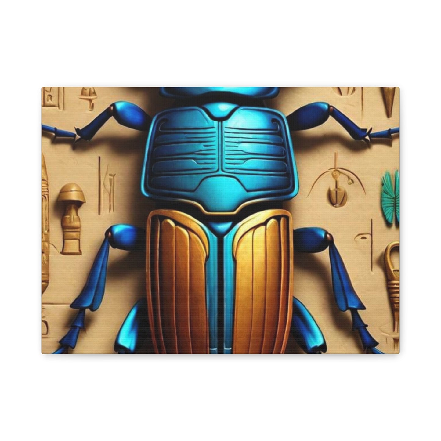 Scarab Beetle Canvas