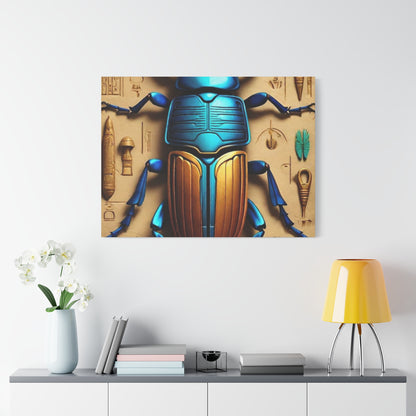 Scarab Beetle Canvas