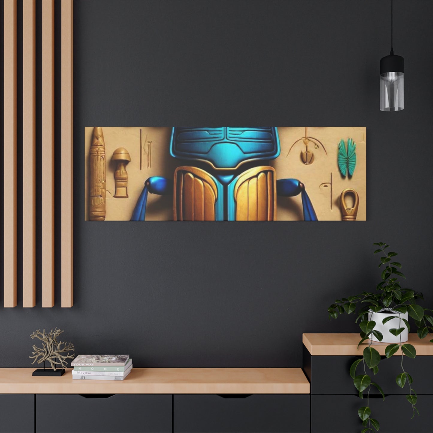 Scarab Beetle Canvas